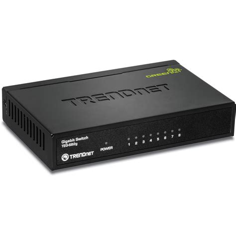 trendnet teg-s82g 8-port unmanaged gigabit greennet desktop metal housing switch|trendnet s82g.